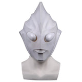 Ultraman Helmet Cosplay Latex LED Light Mask Halloween Prop