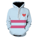 Undertale Frisk Cosplay Hoodie Halloween Costume
