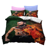 WWE World Wrestling Entertainment Cosplay Bedding Set Duvet Cover Halloween Bed Sheets