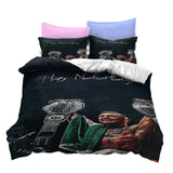 WWE World Wrestling Entertainment Cosplay Bedding Set Duvet Cover Halloween Bed Sheets