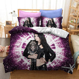 WWE World Wrestling Entertainment Cosplay Bedding Set Duvet Cover Halloween Bed Sheets