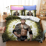 WWE World Wrestling Entertainment Cosplay Bedding Set Duvet Cover Halloween Bed Sheets
