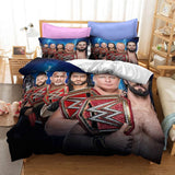 WWE World Wrestling Entertainment Cosplay Bedding Set Duvet Cover Halloween Bed Sheets
