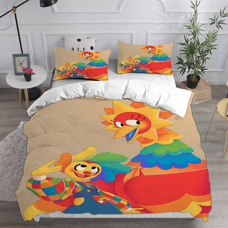 Welcome Home Wally Bedding Sets Bed Quilt Cover Pillow Case Halloween Cosplay Comforter Sets