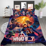 What If Cosplay Bedding Set Duvet Cover Halloween Bed Sheets