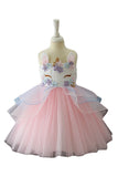 BFJFY Halloween Girl's Unicorn Costume Dress Princess Dress - bfjcosplayer