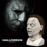 2018 Halloween Mask New Michael Myers Mask Scary Horror Halloween Party Mask Handmade - bfjcosplayer