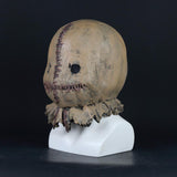 Cosplay Scarecrow Mask Scary Horror Costume Accessory Adult Halloween Mask Latex Props - bfjcosplayer