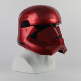 Star Wars 9 The Rise of Skywalker Sith Trooper Red Helmet Cosplay Halloween Star Wars Helmets Mask Prop - bfjcosplayer