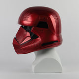 Star Wars 9 The Rise of Skywalker Sith Trooper Red Helmet Cosplay Halloween Star Wars Helmets Mask Prop - bfjcosplayer