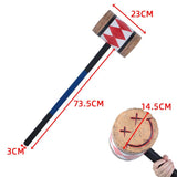 Birds of Prey Cosplay Harley Quinn Mallet Hammer Smile Face Suicide Squad Bat Halloween Props - bfjcosplayer