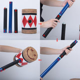 Birds of Prey Cosplay Harley Quinn Mallet Hammer Smile Face Suicide Squad Bat Halloween Props - bfjcosplayer