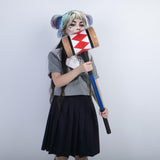 Birds of Prey Cosplay Harley Quinn Mallet Hammer Smile Face Suicide Squad Bat Halloween Props - bfjcosplayer