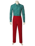 2019 joker Costume Cosplay Joaquin Joker Suit Uniform Halloween Party Fancy Dressed Men Kids Adult - bfjcosplayer