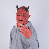 Game DIABLO 3 Boss Demon Belial Cosplay Prop Kids Adult Latex Mask Helmet Horn Headwear Gloves Paw Party Halloween Carnival Suit - bfjcosplayer