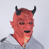 Game DIABLO 3 Boss Demon Belial Cosplay Prop Kids Adult Latex Mask Helmet Horn Headwear Gloves Paw Party Halloween Carnival Suit - bfjcosplayer