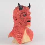 Game DIABLO 3 Boss Demon Belial Cosplay Prop Kids Adult Latex Mask Helmet Horn Headwear Gloves Paw Party Halloween Carnival Suit - bfjcosplayer