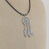 Dream Catcher Necklace Pendant Cosplay Accessories Metal Prop