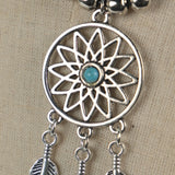 Dream Catcher Necklace Pendant Cosplay Accessories Metal Prop
