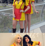 Bankruptcy Sister Cosplay Uniform Skirt Bankruptcy Girl Waiter Maid Outfit Women Cosplay Max Caroline Costume Halloween Party Pr