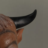 Animal Mask Cosplay Cow Brown Mask Animals Cow Masks Masquerade Halloween Party Funny Dressed Costume Prop