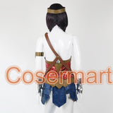 Batman v Superman: Dawn of Justice League Wonder Woman Diana Prince Costume   Halloween Cosplay Costumes For Adult Women - bfjcosplayer