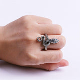Ring Dark Souls 3 Covetous Silver Serpent Metal Rings Dark Souls Equipment Cosplay Ring Accessories Woman Man Ring High Quality - bfjcosplayer