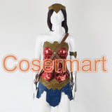 Batman v Superman: Dawn of Justice League Wonder Woman Diana Prince Costume   Halloween Cosplay Costumes For Adult Women - bfjcosplayer