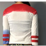 Batman Arkham Asylum City 2016 Suicide Squad Harley Quinn Costume T Shirt Daddy's Lil Monster T-Shirt Joker Cosplay Costumes - bfjcosplayer