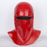 Star Wars Emperor's Royal Guard Soldiers Cosplay Mask Latex Full Head Red Helmet - bfjcosplayer