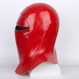 Star Wars Emperor's Royal Guard Soldiers Cosplay Mask Latex Full Head Red Helmet - bfjcosplayer