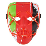 Halloween Mask LED Light Up Party Mask The Purge Election Year Great Festival Cosplay Costume Supplies LED Mask Glow In Dark - bfjcosplayer