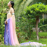 Cos Star Wars Dress Cosplay Queen Padme Naberrie Amidala Dresses Chiffon Women Adult Halloween Party Prop - bfjcosplayer