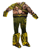 2018 Aquaman Cosplay Arthur Curry Costume Children Marvel Superhero Jumpsuit Dressed Costume Christmas Gift Halloween Party Prop - bfjcosplayer