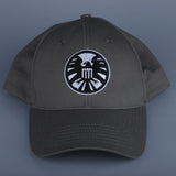 New Captain Marvel Carol Danvers Caps Unisex Adjustable Hip Hop Sun Hat Snapback Agents of S.H.I.E.L.D. Shield Baseball Caps - bfjcosplayer