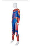 New 3D Women Girls Movie Version Captain Marvel Carol Danvers Cosplay Costume Zentai Superhero Bodysuit Suit Jumpsuits - bfjcosplayer