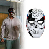 The Punisher 2 Billy Russo Cosplay Mask Plastic Costume Props Halloween Masquerad Mask Unisex Adult Coser - bfjcosplayer
