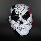 The Punisher 2 Billy Russo Cosplay Mask Plastic Costume Props Halloween Masquerad Mask Unisex Adult Coser - bfjcosplayer