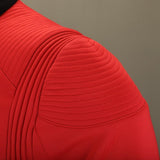 New Star Trek Uniform Discovery Season 2 Starfleet Captain Kirk Shirt With Badge Costumes Men Adult Halloween Cosplay Costume - bfjcosplayer