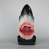 Latex Animal Mask Carnival Costume Accessory Novelty Halloween Party Head Mask Shark Fancy Dress Party Ocean Fish Cosplay Mask - bfjcosplayer