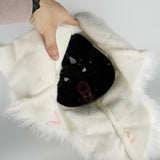 Cosplay Latex Mask Carnival Prop Costume Masks Adult Animal White Dog Mask Can Open Mouth Cosplay Halloween Party - bfjcosplayer
