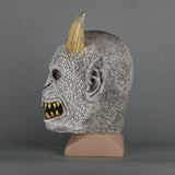 Cosermart Scary Demon Devil Horror Halloween Latex Mask With Horn Cosplay Prop Masquerade Mask Adult - bfjcosplayer
