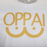 2019 Anime One Punch Man Saitama Mao Shirt Oppai Tee Outfit T-Shirts Cosplay Costume Halloween Party - bfjcosplayer