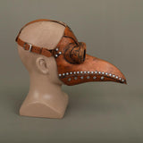 Steampunk Plague Doctor Mask Latex Bird Beak Doctor Mask Long Nose Masks Cosplay Costume Funny Face Wear Halloween Party New - bfjcosplayer