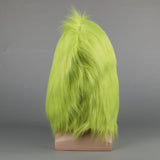 New Sale Grinch Mask Men Women Green Latex Party Cosplay Mask With Further Helmet Headgear Halloween Christmas Accessory - bfjcosplayer