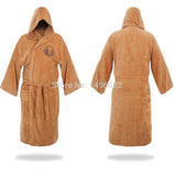 Star Wars Bathrobe Cosplay Star Wars Knight Jedi Bathrobe Brown Bathing Pajamas Cosplay Costumes - bfjcosplayer