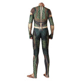 Marvel Aquaman Cosplay Halloween Costume Zentai 3D Print Arthur Curry Orin Superhero Bodysuit Suit Jumpsuits Cloak - bfjcosplayer