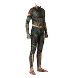 Marvel Aquaman Cosplay Halloween Costume Zentai 3D Print Arthur Curry Orin Superhero Bodysuit Suit Jumpsuits Cloak - bfjcosplayer