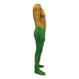Adult Kids 3D Print Aquaman Costume Jumpsuit Aquaman Arthur Curry Skin Lycra Spandex Cosplay Zentai Suit Halloween Party - bfjcosplayer