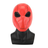 Red Hood Mask Latex Marvel Superhero Masks Helmet Full Head Unisex Adult Halloween Party Prop - bfjcosplayer